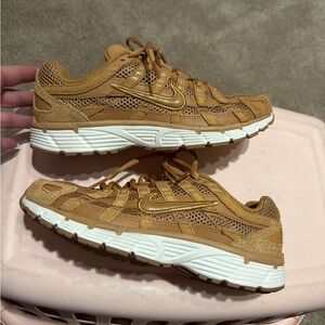 Nike Camel Sneakers with White Accents